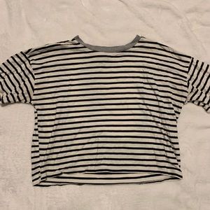 Forever 21 Striped Crop Top